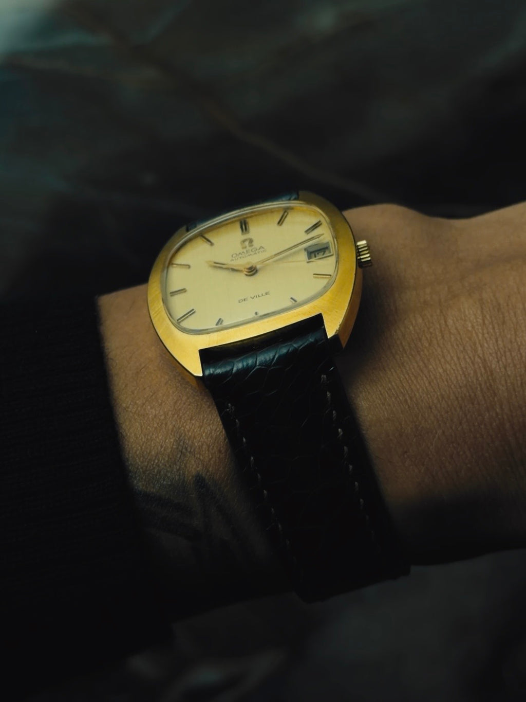 OMEGA De Ville Champagne Dial 1970s
