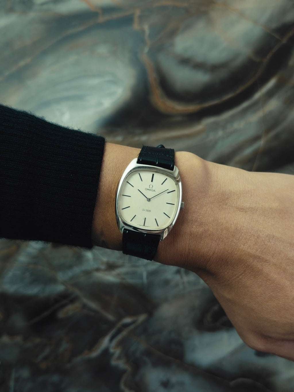 OMEGA De Ville Silver Dial 1970s