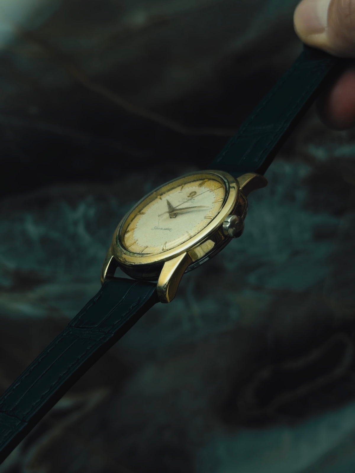 OMEGA Seamaster Golden Waffle Dial 1950s