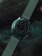 PIERCE Scientific Chronograph Black Dial 1940s