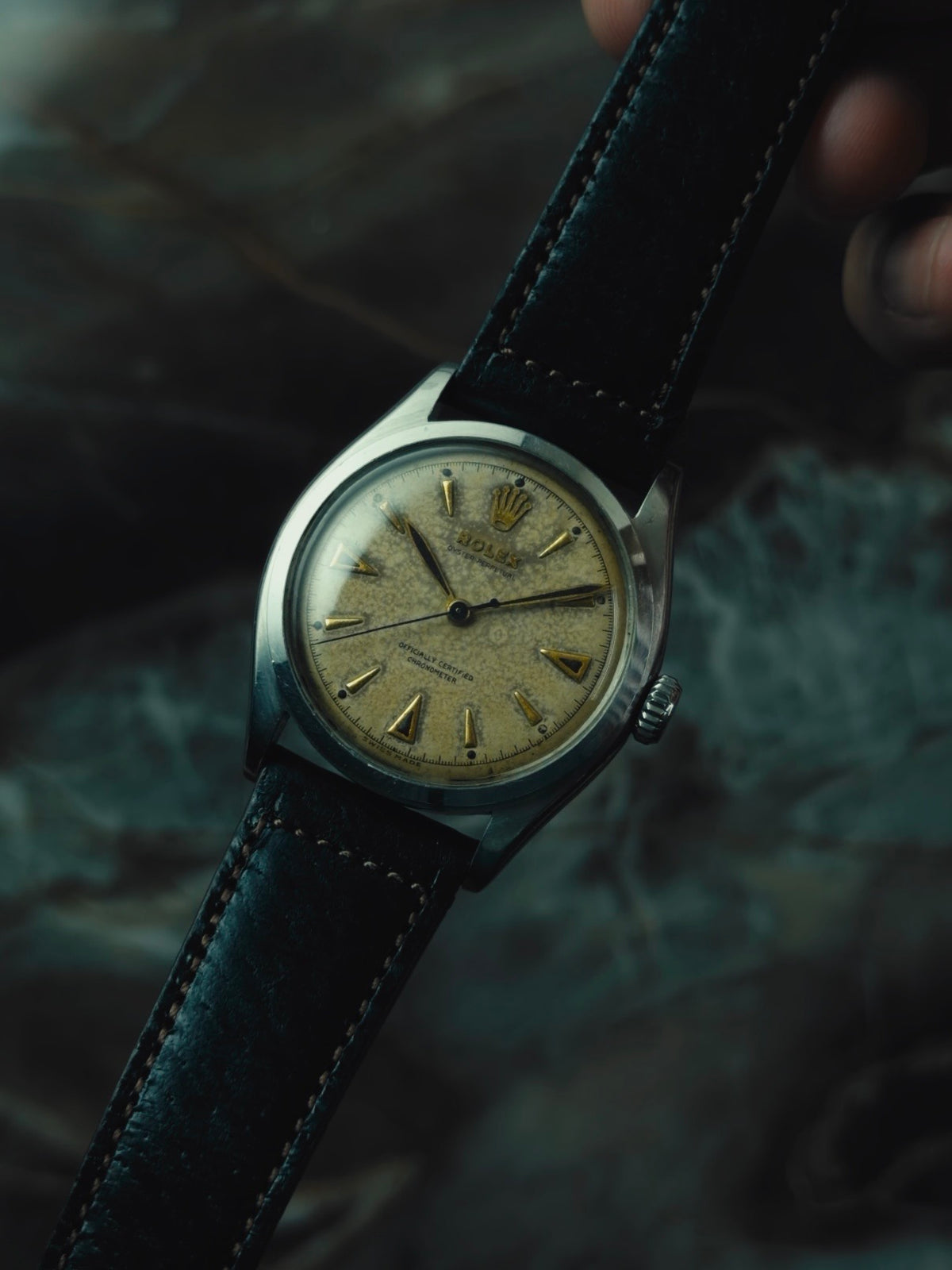 ROLEX Oyster Perpetual "Ancient Relic" Patina Dial 1952