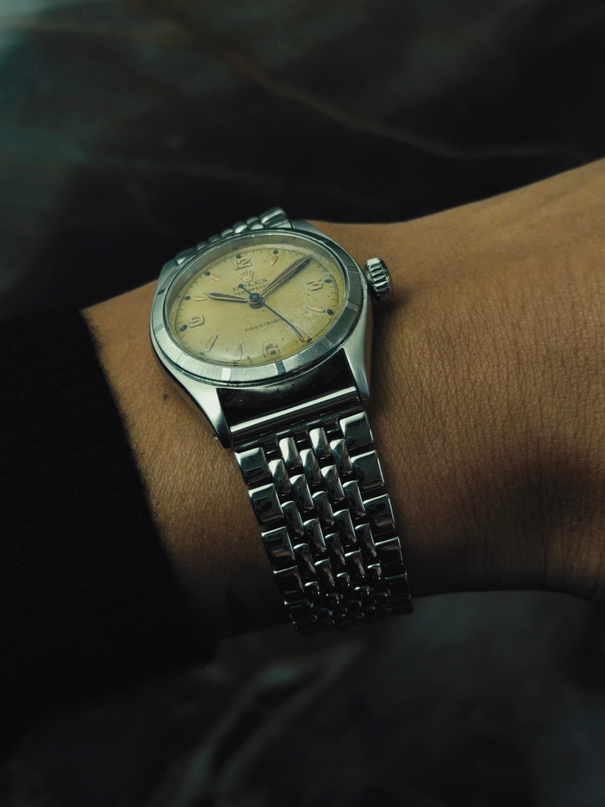 ROLEX Oyster Speedking Precision "Explorer Dial" 1950s