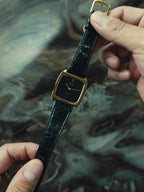 SEIKO Dolce “Midnight Black” Ultra-Thin Quartz 1981