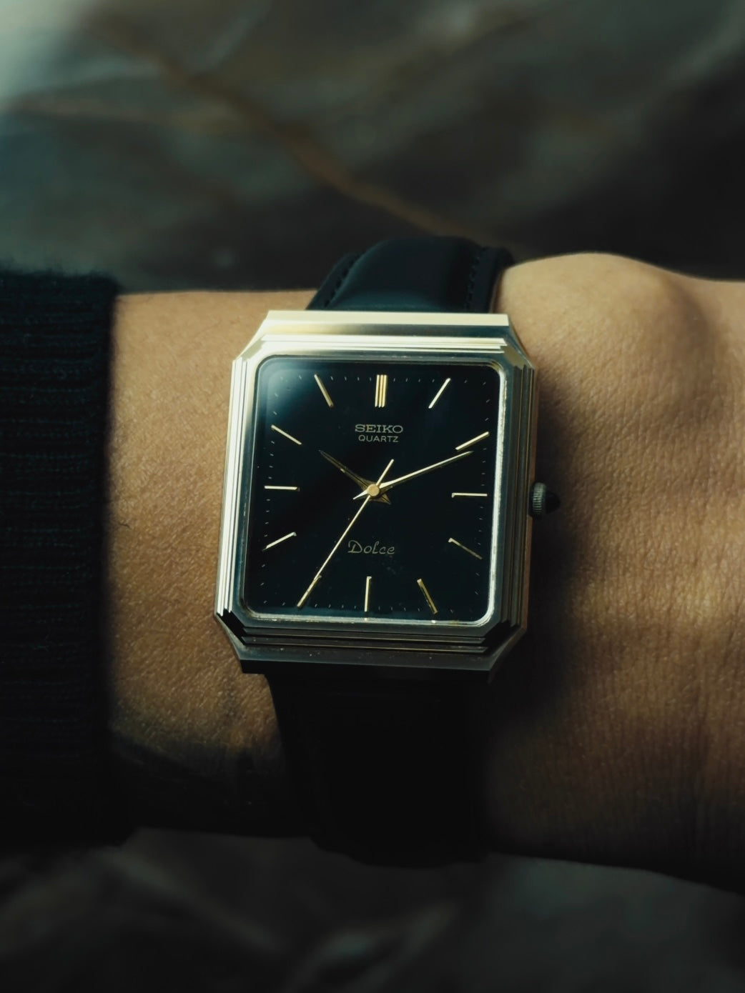 SEIKO Dolce Quartz Black dial 1982｜セイコー ヴィンテージ時計 - 4