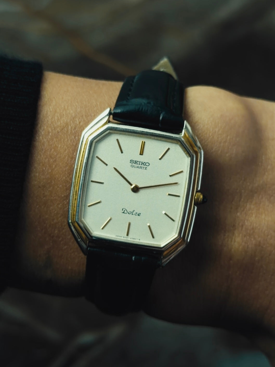 SEIKO Dolce Two-Tone Octagon Silver Dial 1981｜セイコー ヴィンテージ時計 - 4
