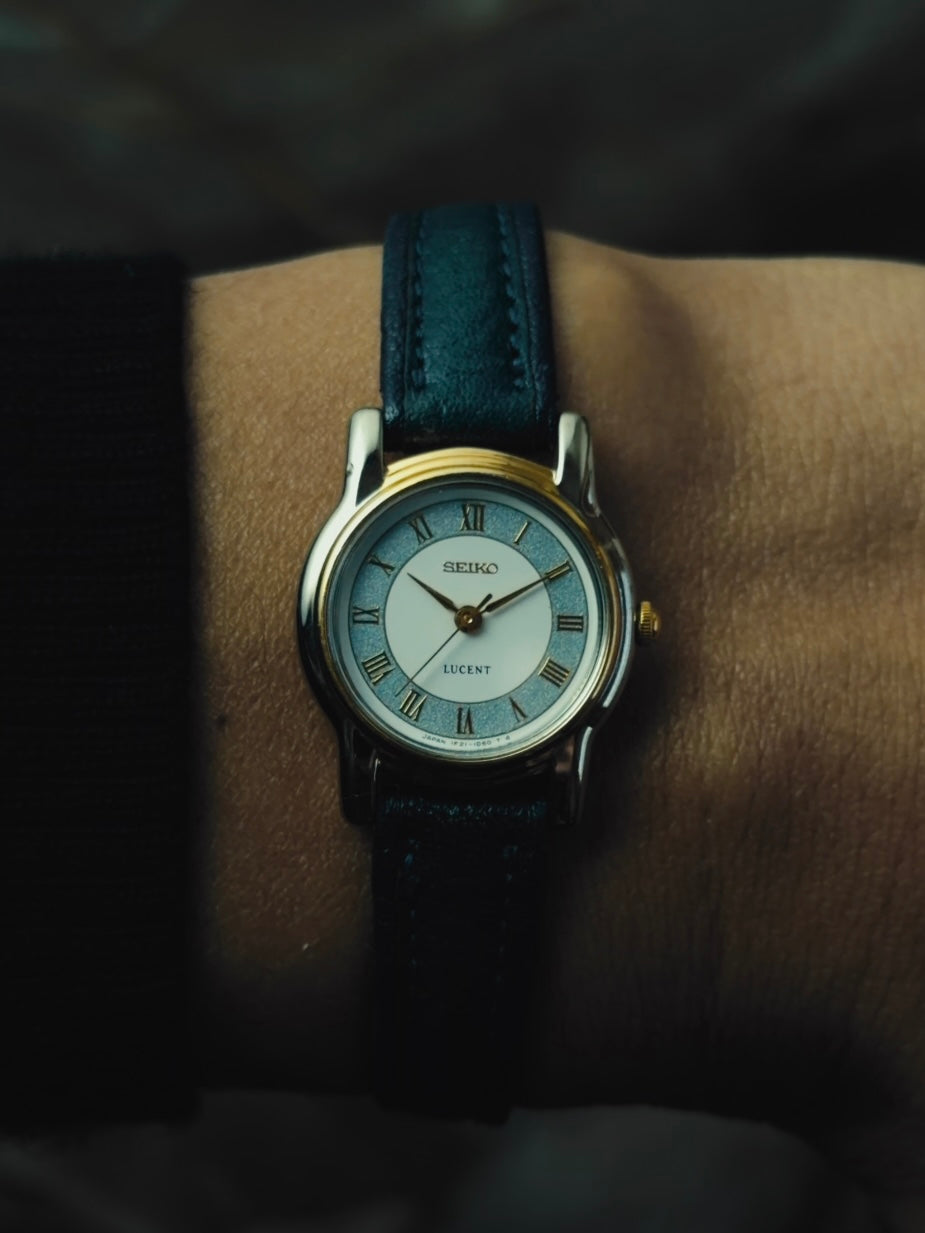 SEIKO Lucent Two-Tone White Dial Lady 1996｜セイコー ヴィンテージ時計 - 4