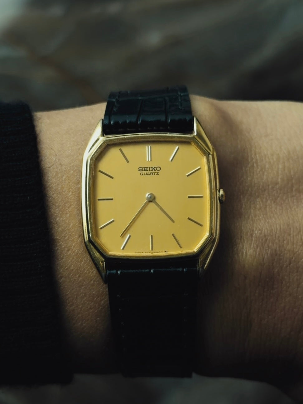 SEIKO Octagon Gold Dial 1984｜セイコー ヴィンテージ時計 - 4
