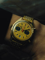 BREITLING 18K Yellow Gold CHRONO-MATIC 1969s｜ブライトリング ヴィンテージ時計 - 5
