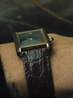 Cartier Tank "Palissandre de Rio" Wood 1970s｜カルティエ ヴィンテージ時計 - 5
