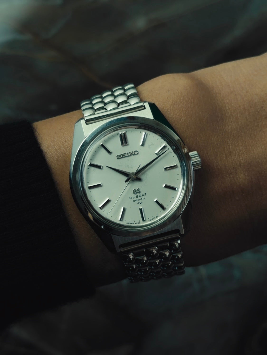 GRAND SEIKO Hi-Beat "45GS" Silver Dial 1968