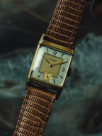 LECOULTRE 10KGF “Arabic Two-Tone” Dial 1940s｜ルクルト ヴィンテージ時計 - 5