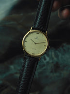 OMEGA De Ville Geometric Textured Dial 1980s