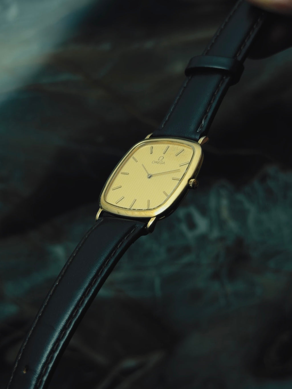 OMEGA De Ville "Golden Stripe" Dial 1970s