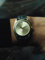 ROLEX Oyster Perpetual Zephyr 14KYG "Crossline" Dial 1960s｜ロレックス ヴィンテージ時計 - 5