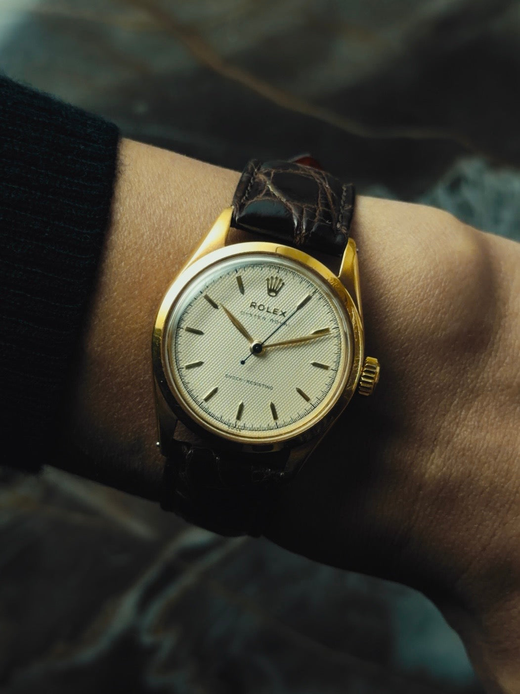 ROLEX Oyster Royal Guilloche Dial 1950s｜ロレックス ヴィンテージ時計 - 5