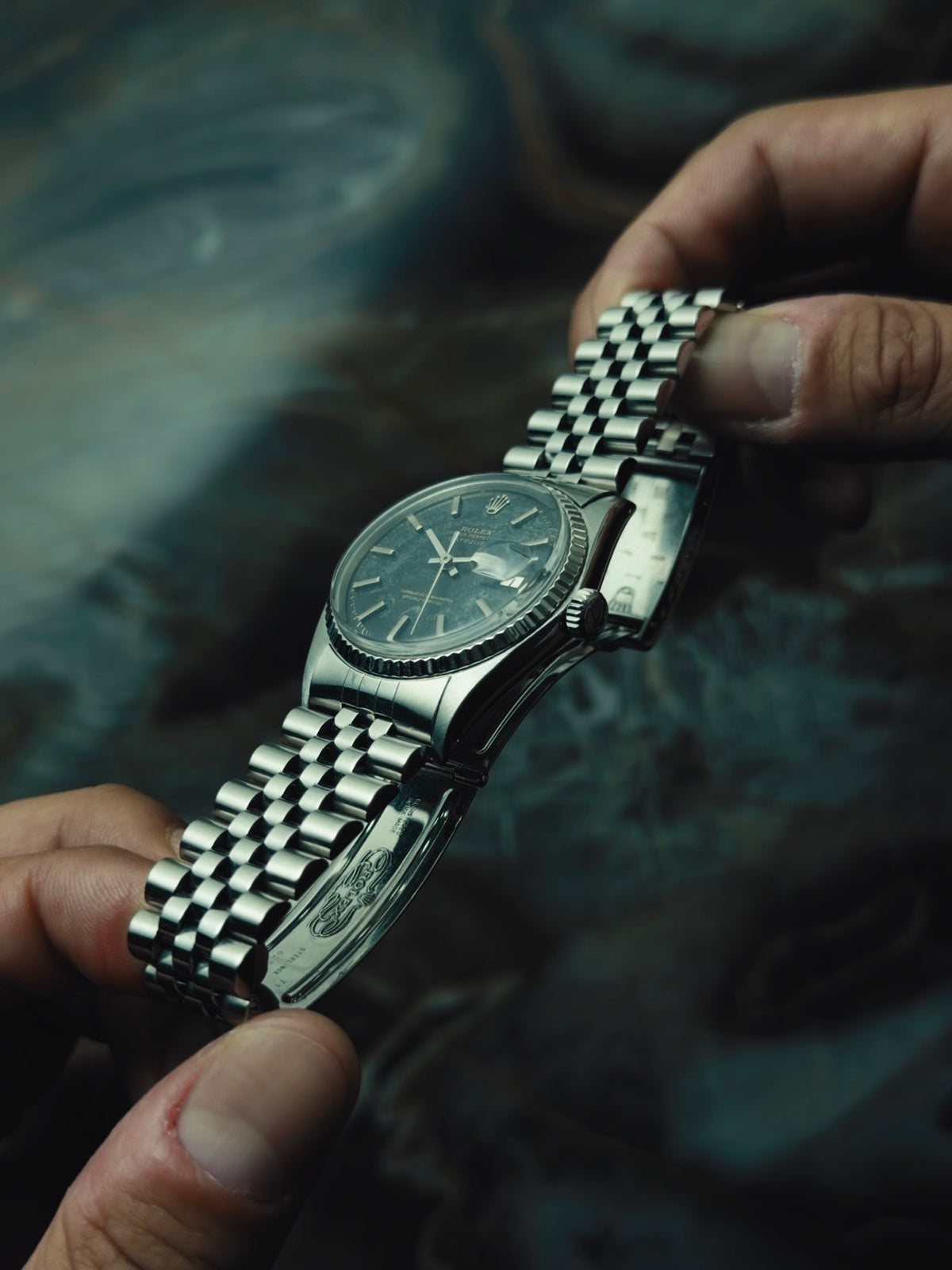 ROLEX Datejust 1601 "Meteoric Stardust" Patina Dial 1960s
