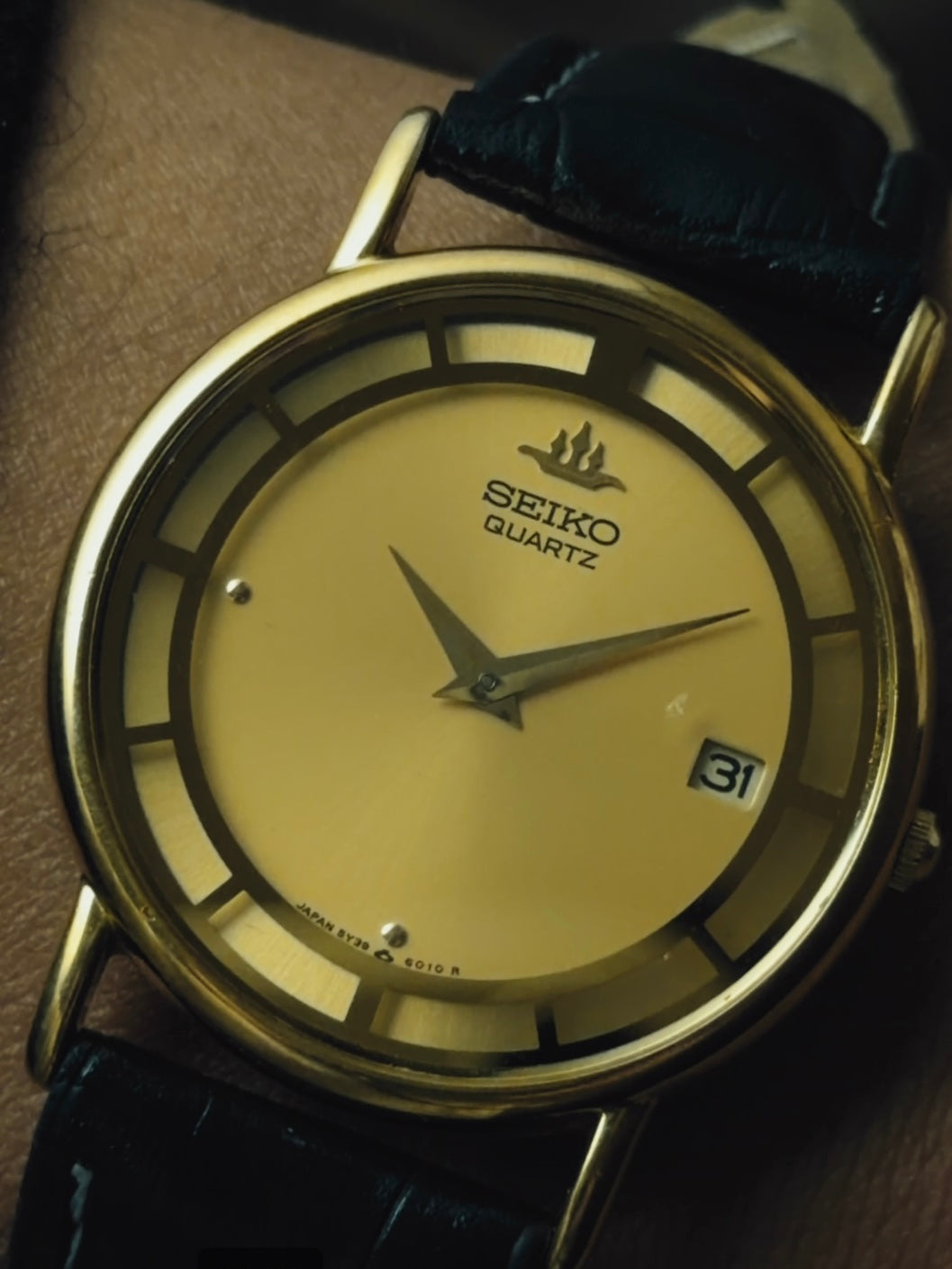 SEIKO "Golden Frame Dial" 1980s｜セイコー ヴィンテージ時計 - 5