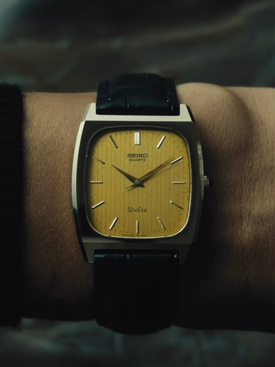 SEIKO Dolce "Golden Stripe Dial" 1980s｜セイコー ヴィンテージ時計 - 5