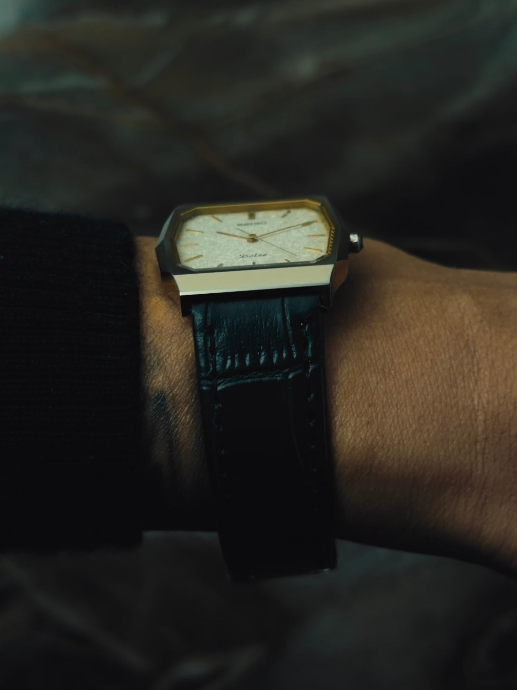 SEIKO Dolce "Frosted Ivory Dial" Quartz 1990｜セイコー ヴィンテージ時計 - 5