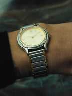 SEIKO LUCENT Two-Tone Champagne Dial 1990s