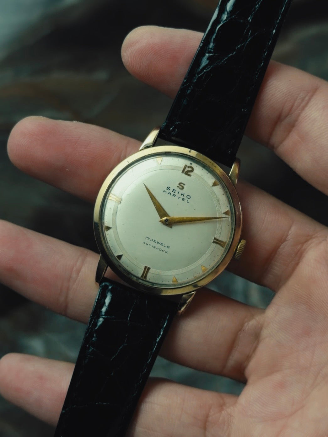 SEIKO Marvel Ivory Dial 1950s