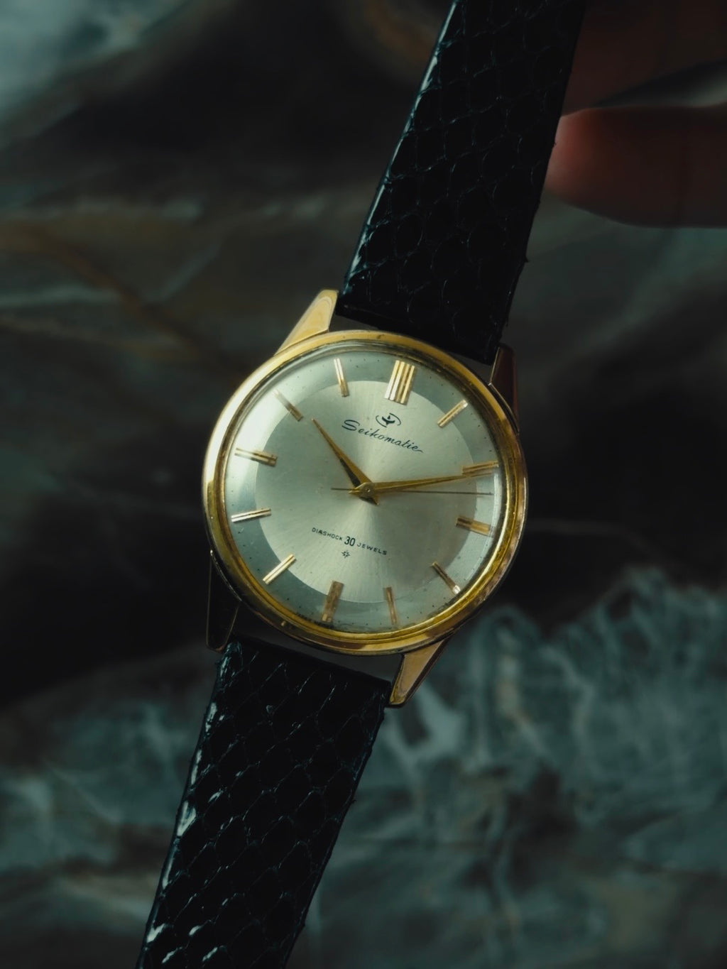 SEIKO Seikomatic "Silver Halo" 30 Jewels 1960s