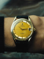 UNIVERSAL GENÈVE Polerouter Date "Golden Horizon" Dial 1960s｜ユニバーサル・ジュネーブ ヴィンテージ時計 - 5