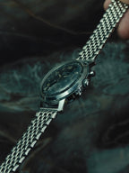 WAKMANN "FRANCE" Black Dial Chronograph 1950s