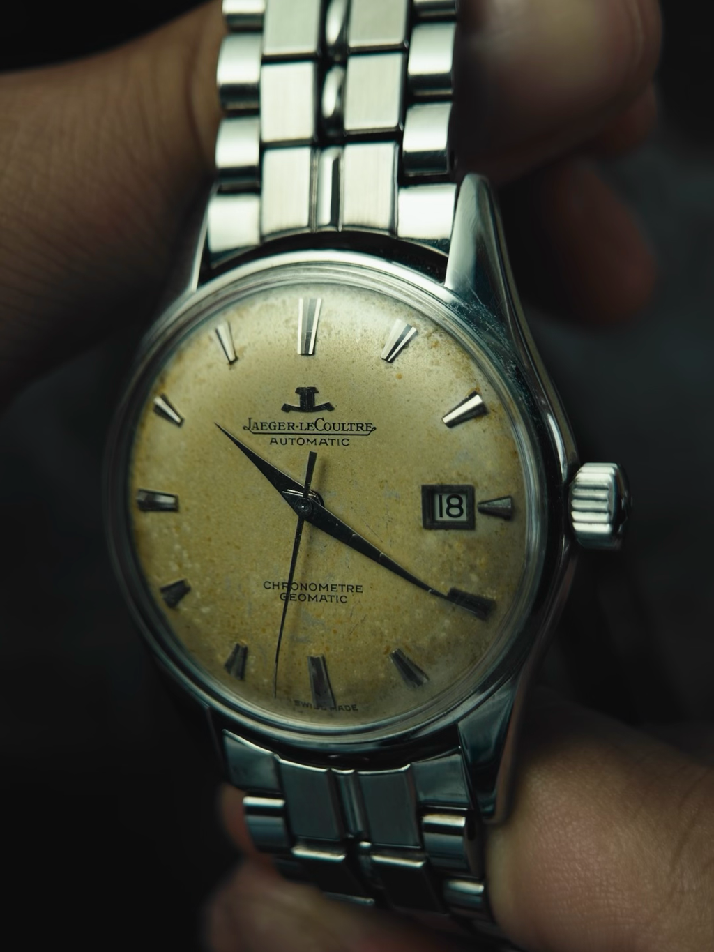 ジャガー・ルクルト 初代クロノメーター ジオマティック 1967年製