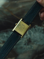 CARTIER Must Tank Mahogany Dial LM 1970s
