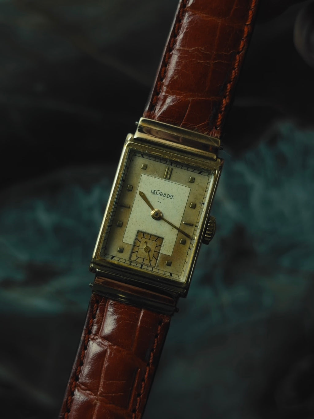 LECOULTRE 10KGF “Champagne Two-Tone” 1940s｜ルクルト ヴィンテージ時計 - 6
