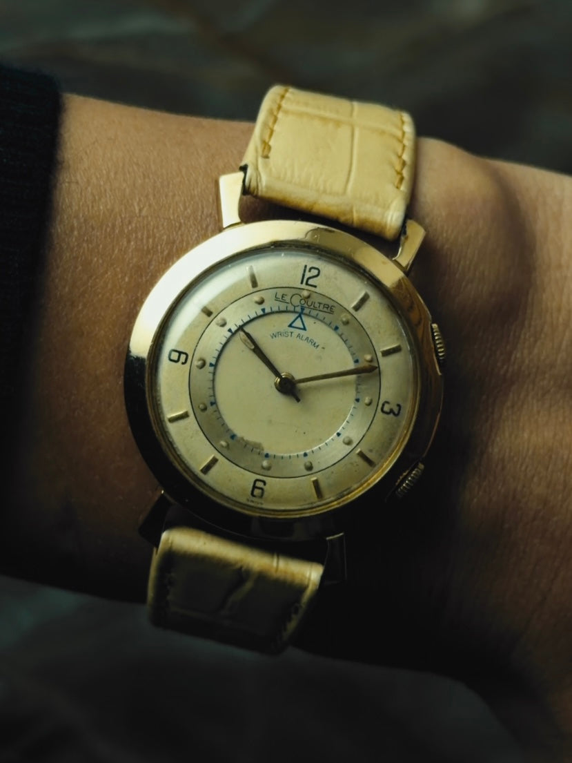 LECOULTRE Wrist Alarm 10K GF 1950s｜ルクルト ヴィンテージ時計 - 6