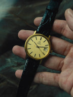OMEGA "Japan Dial" Champagne Patina 1960s