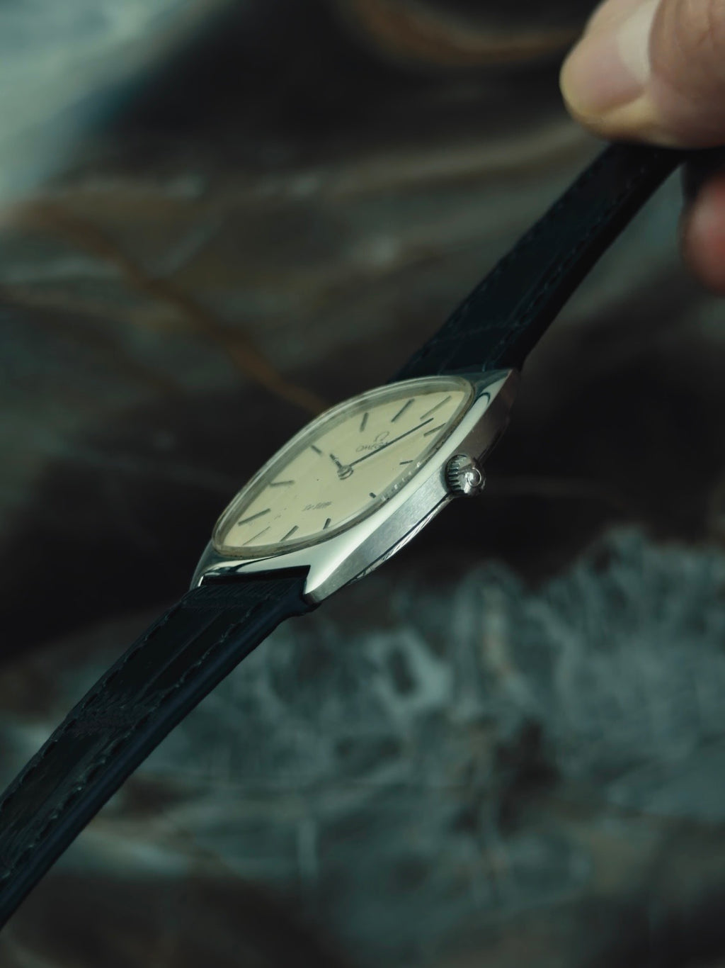 OMEGA De Ville Silver Dial 1970s