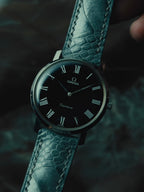 OMEGA Genève "Midnight Roman" Black Dial 1970s｜オメガ ヴィンテージ時計 - 6