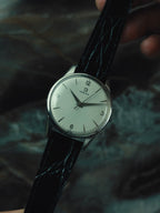 OMEGA "Quarter Arabic" Silver Dial 1950s