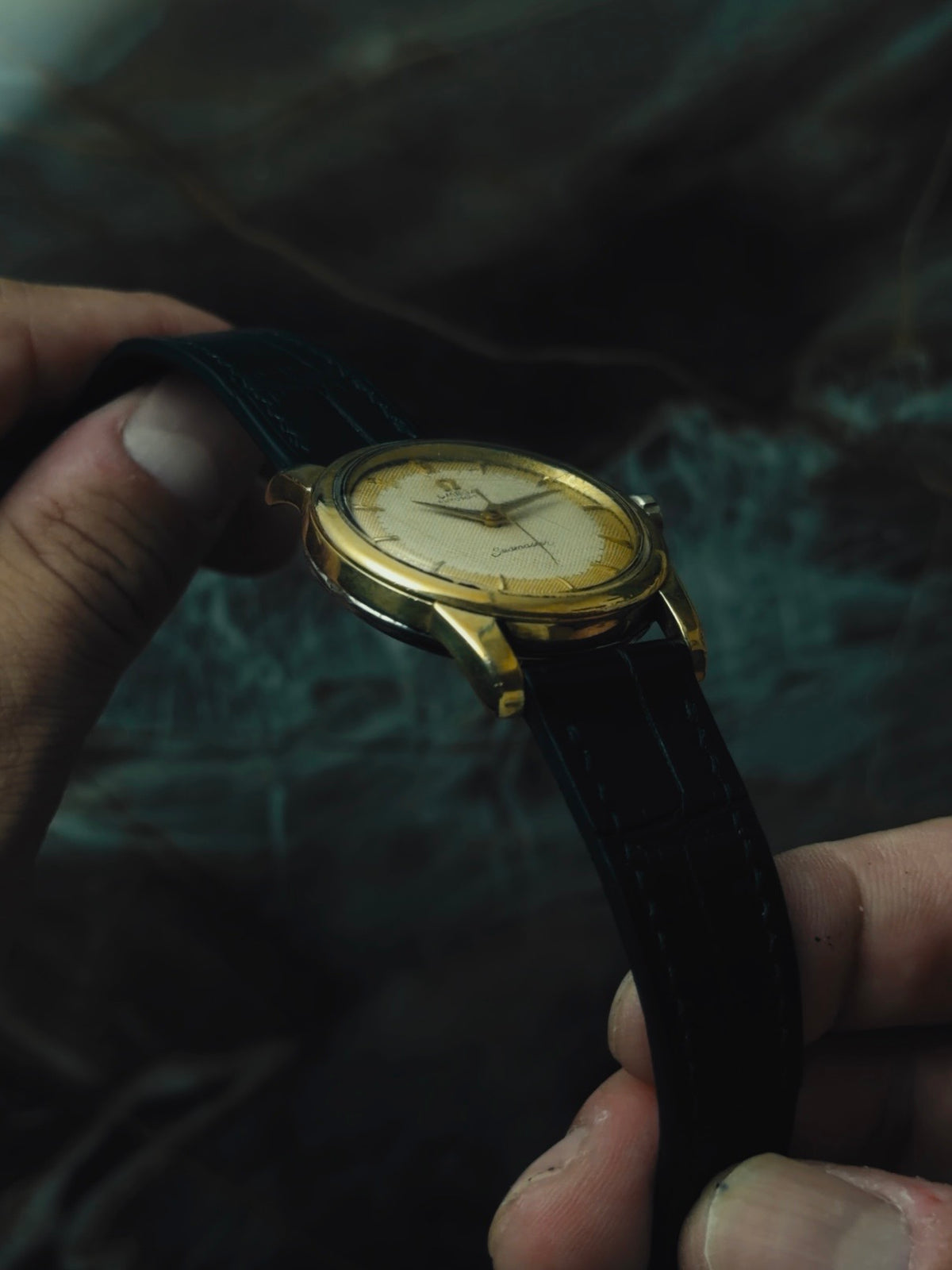 OMEGA Seamaster Golden Waffle Dial 1950s