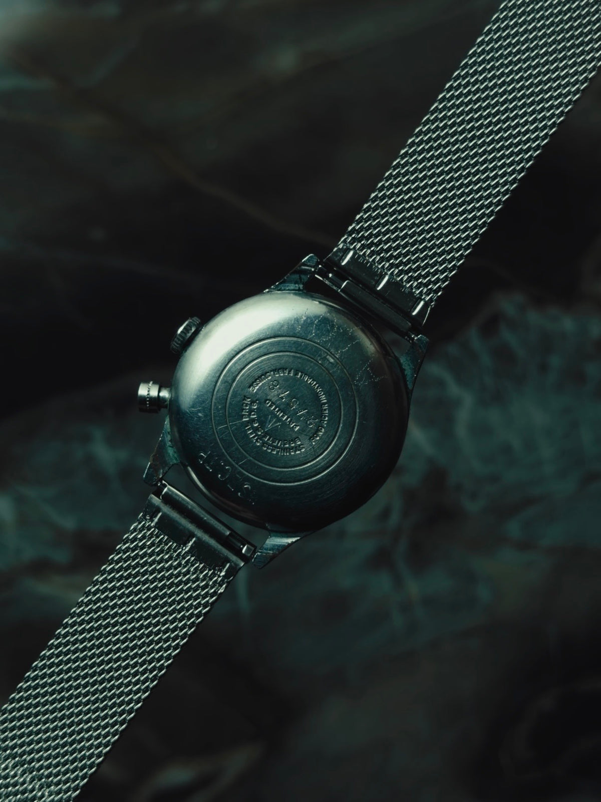 PIERCE Scientific Chronograph Black Dial 1940s