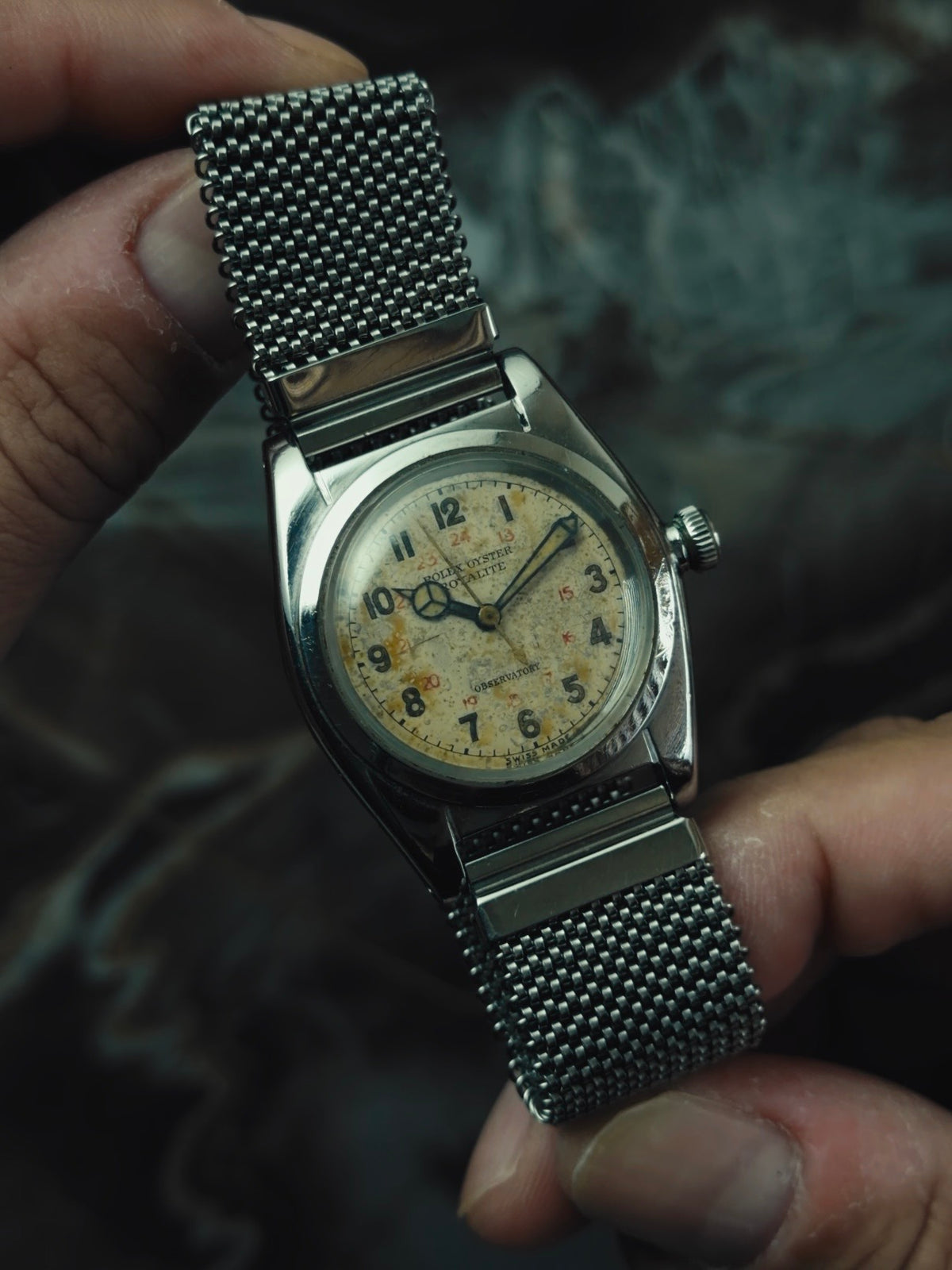 ROLEX Oyster Royalite "Observatory Dial" 1941