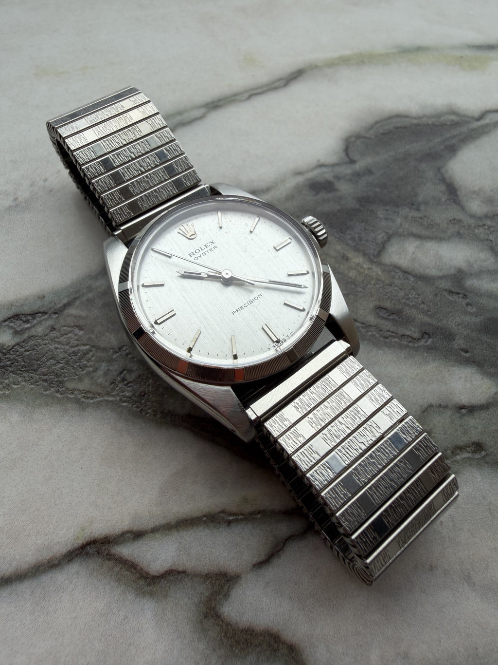 ROLEX Oyster Precision Silver Dial 1966