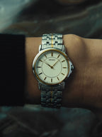 SEIKO "Ivory Dial" Two-Tone Quartz 1990s｜セイコー ヴィンテージ時計 - 6