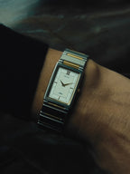 SEIKO ARC White Dial Two-Tone Quartz 1980s