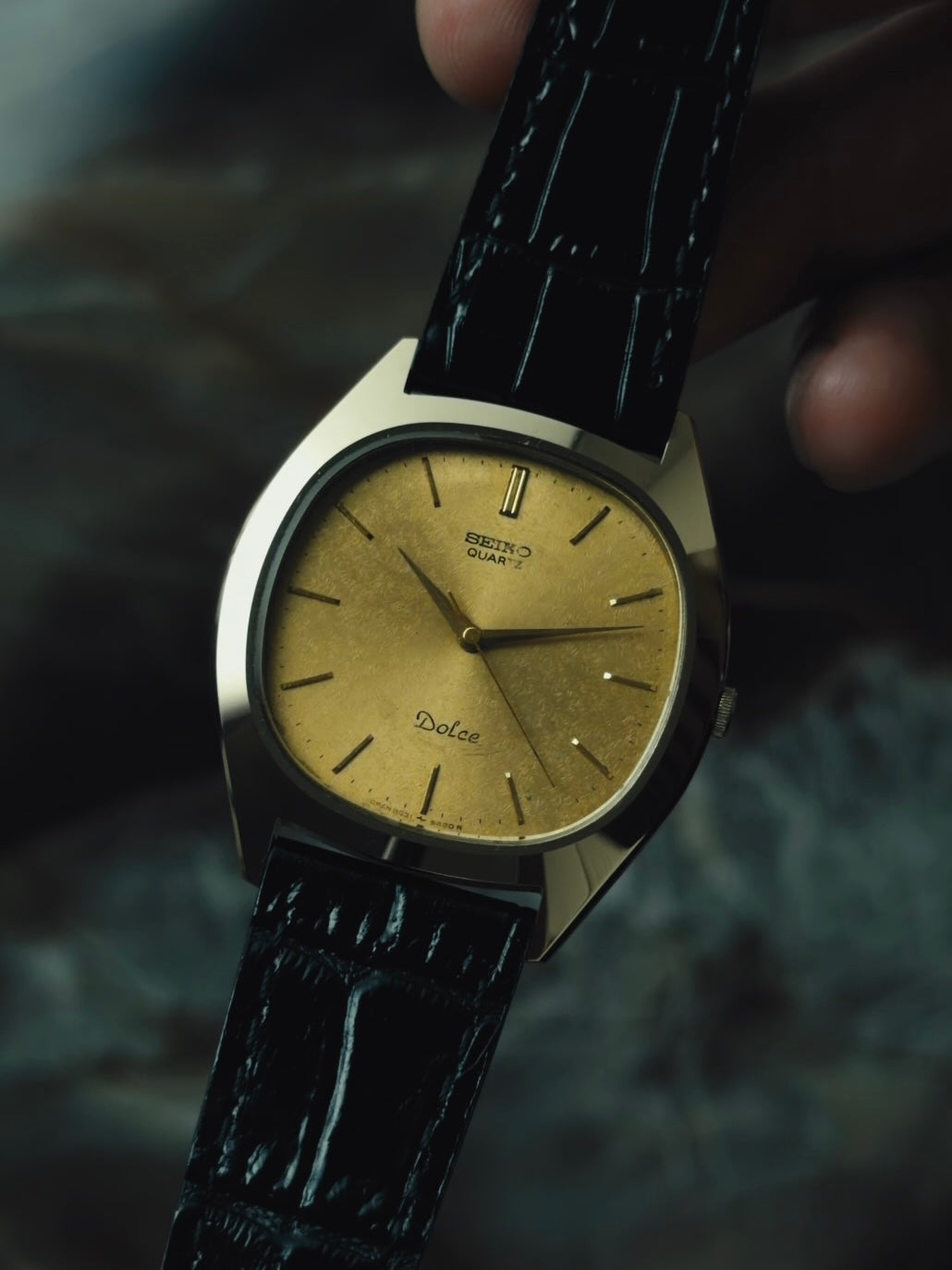 SEIKO Dolce "Antique Gold Dial" Quartz 1981｜セイコー ヴィンテージ時計 - 6