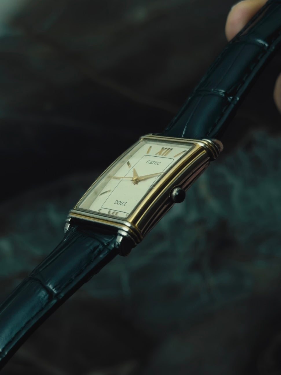 SEIKO Dolce Rectangular Ivory Dial Quartz 1994｜セイコー ヴィンテージ時計 - 6