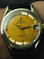 UNIVERSAL GENÈVE Polerouter Date "Golden Horizon" Dial 1960s｜ユニバーサル・ジュネーブ ヴィンテージ時計 - 6