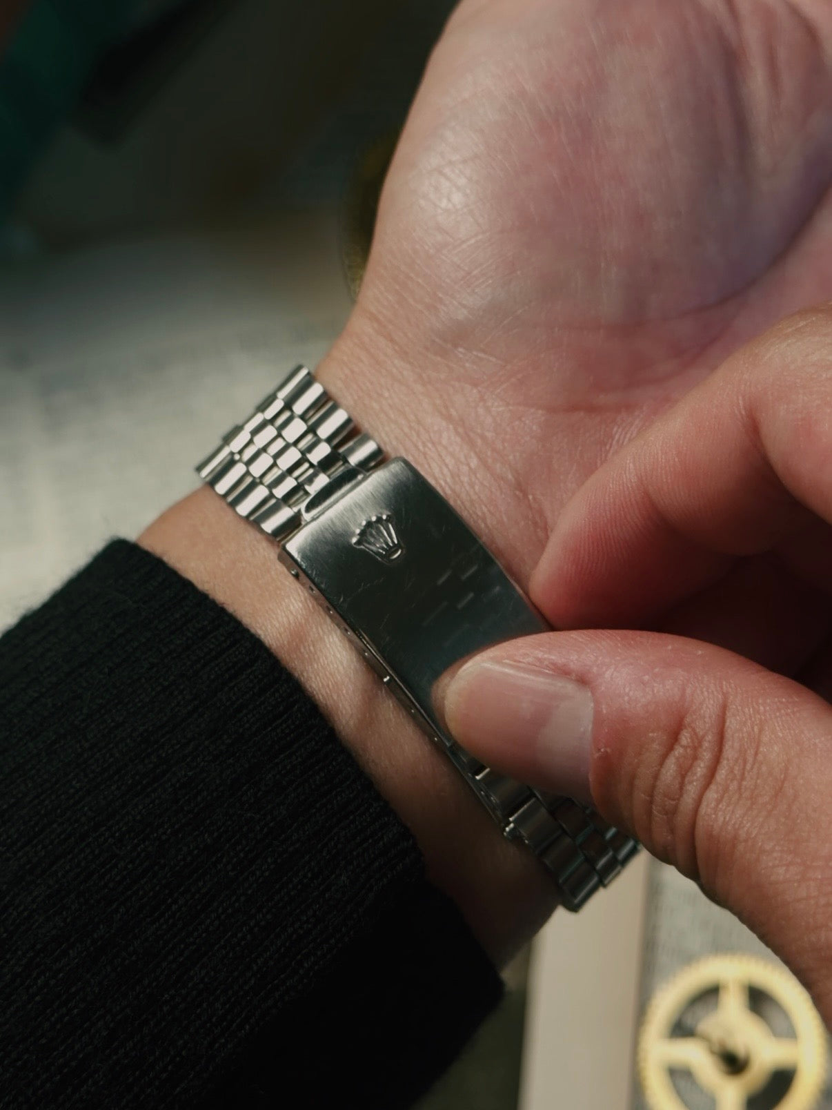 ROLEX SS “TIFFANY DIAL” Long E GMT Master 1968s