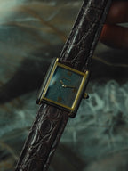 Cartier Tank "Palissandre de Rio" Wood 1970s｜カルティエ ヴィンテージ時計 - 7