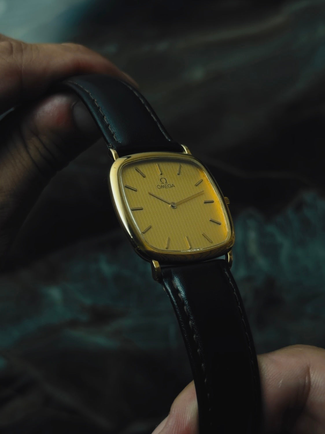 OMEGA De Ville "Golden Stripe" Dial 1970s