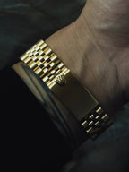 ROLEX 18K Yellow Gold Datejust "Thunderbird" White Dial 1970s｜ロレックス ヴィンテージ時計 - 7