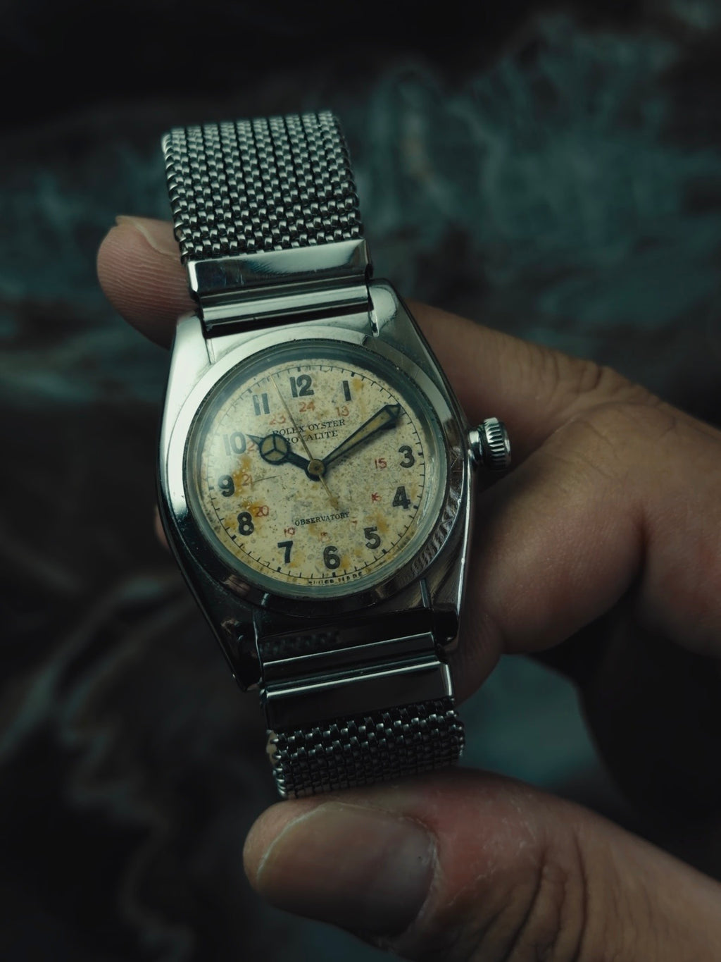 ROLEX Oyster Royalite "Observatory Dial" 1941